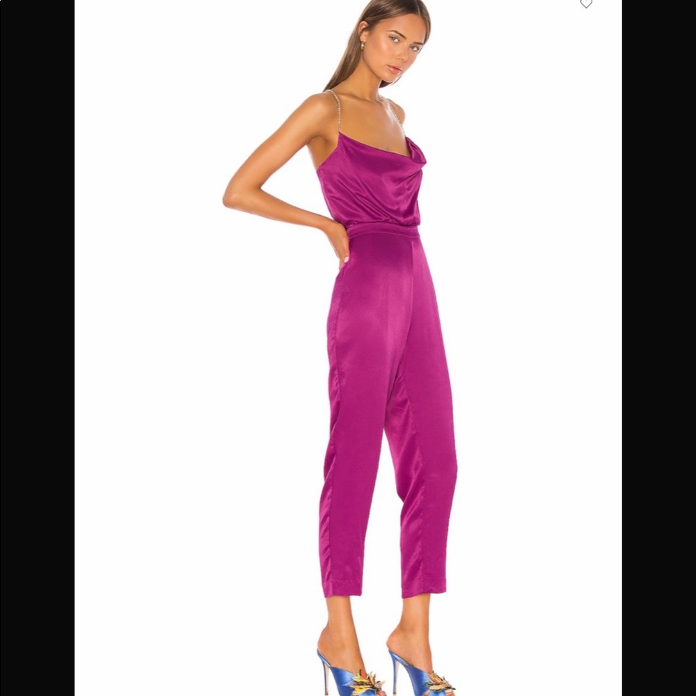 Rachel Zoe Maia Jumpsuit in Wild Orchid